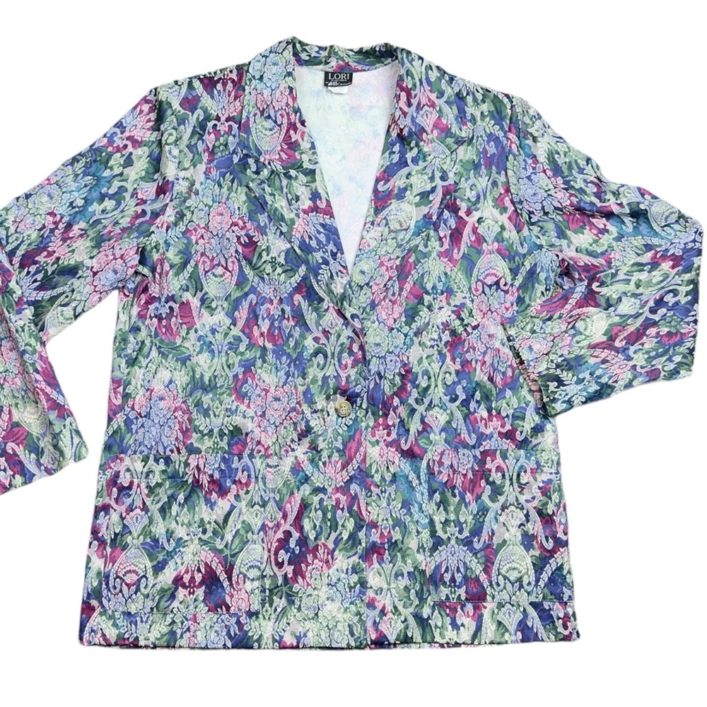 Multicolor Patterned Blazer - Picture 8 of 16